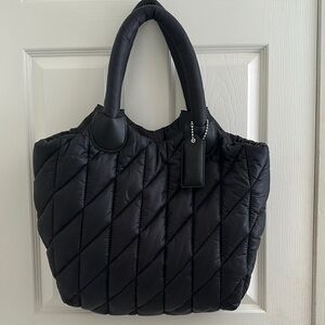 Coach Iris Quilted Tote Bag
